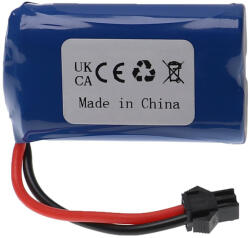 VHBW Modellkészítő eszköz akkumulátor Wltoys A959-A, A969-A-hoz - 650 mAh 6, 4 V Li-Ion, SM-2P (888400203)
