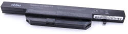 VHBW Notebook akkumulátor Clevo 6-87-W650S-4D4A1, 6-87-W650S-4D4A-hoz - 4400 mAh 11, 1 V Li-Ion, fekete (800116618)