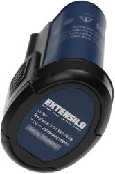 VHBW Elektromos kéziszerszámgép akkumulátor Dremel 26150808JA, 2 607 336 715, 2.615. 080.8JA - 2500 mAh, 7, 2 V, Li-Ion akkumulátort (888402053)
