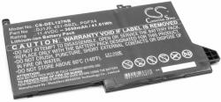VHBW Notebook akkumulátor Dell PGFX4, DJ1J0, ONFOH, 451-BBZL-hez - 3650 mAh 11, 4 V Li-Ion, fekete (888100551)