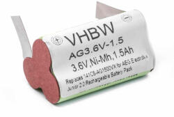 VHBW Elem AEG / Elektrolux Type 141-hez - 1500 mAh, 3, 6 V, NiMH (888100037)