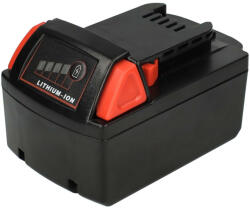 VHBW Elektromos kéziszerszámgép akkumulátor Berner BBP 18, 175187 - 5000 mAh, 18 V, Li-Ion akkumulátort (888400102)