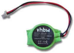 VHBW Számítógép BIOS akkumulátor CR2032-hez - 200 mAh 3 V Li-Ion (800105787)