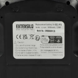 VHBW Elektromos kéziszerszámgép akkumulátor Hitachi EBL1430, BCL1430, BCL1415 akkumulátort - 5000 mAh, 14, 4 V, Li-Ion (889004136)