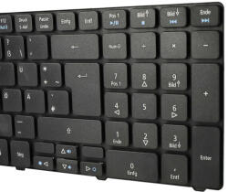 VHBW billentyűzet (német) Acer 491274-B31, 9J. N8682. R1D, 490267-B31 notebookot - fekete numerikus billentyűzettel QWERTZ (800103910)