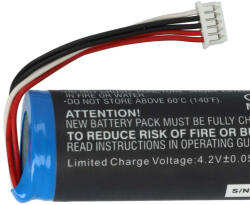 VHBW Babafigyelő elem Vtech INR18650CB-hez - 2600 mAh 3, 7 V Li-Ion (889000672)