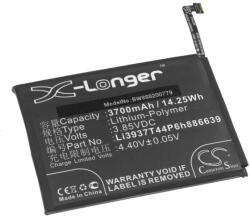 VHBW Mobiltelefon akkumulátor a ZTE / Nubia Li3937T44P6h886639 telefonhoz - 3700 mAh 3, 85 V Li-polimer - Okostelefon akkumulátor (888200779)