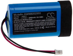 VHBW Akkumulátor Braven 180017 Braven hangszórót - Li-Ion 6800 mAh (888202955)
