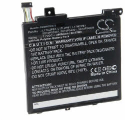 VHBW Notebook akkumulátor Lenovo 5B10P53997, 5B10P54001, 5B10P54006 - 3900 mAh 7, 7 V Li-polymer (888202572)