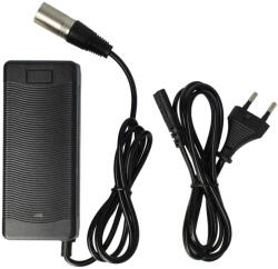 VHBW 42V 2.2A Hálózati töltő 36V-os Li-Ion akkumulátorhoz (Elektromos Kerékpár) XLR 3 Pin (800117274)