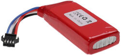 VHBW Modellkészítő eszköz akkumulátor - 2000 mAh 7, 4 V Li-polimer, SM-2P (888400374)