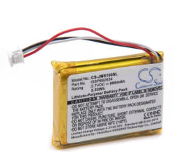 VHBW Akkumulátor JBL GSP682634 JBL hangszórót - Li-polimer 900 mAh (800117455)