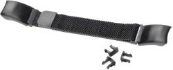 VHBW Huawei Honor Band 4 / Honor Band 5 csuklópánt - 23 cm, 16 mm, rozsdamentes acél, fekete (888300979)