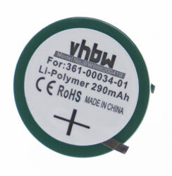 VHBW Garmin 361-00034-00 Okosóra Elem, PD3048, 290mAh, 3, 7V, Li-polimer (888200419)