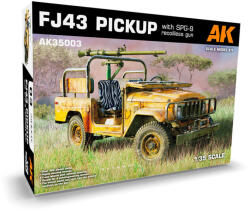 AK Interactive FJ43 Pickup with SPG-9 RECOILLESS GUN (AK35003)