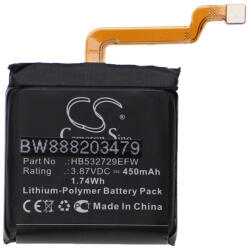 VHBW Huawei HB532729EFW, HB532729EFW-A Okosóra Akkumulátor - 450 mAh 3, 87 V Li-polimer (888203479)