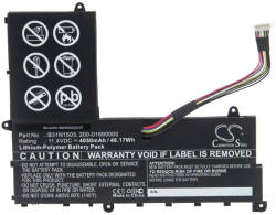 VHBW Notebook akkumulátor Asus 0B200-01690000, B31N1503 - 4050 mAh 11, 4 V Li-polymer (888202107)