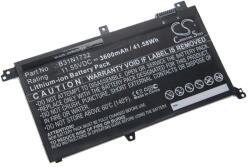 VHBW Notebook akkumulátor Asus 0B200-02960000, B31N1732, 0B200-02960400 - 3600 mAh 11, 55 V Li-Ion (888201904)