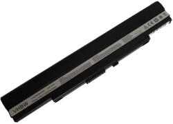 VHBW Notebook akkumulátor Asus 07G016BW1875, 07G016C11875 - 2200 mAh 14, 8 V Li-Ion, fekete (800109210)