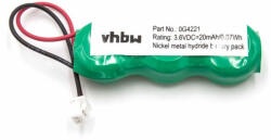 VHBW Számítógép BIOS akkumulátor Symbol MC30, MC3000 - 20 mAh 7, 2 V NiMH (800108335)
