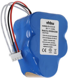 VHBW Akkumulátor 945-0005, 945-0006, 205-0001, 945-0024, LP43SC3300P5 típusokhoz - 3000 mAh, 6V, NiMH (888402569)