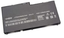 VHBW Notebook akkumulátor HP BD04, 538334-001, 519249-171 - 2700 mAh 14, 8 V Li-polimer, fekete (800110585)