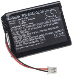 VHBW Sony MK11-3023, MK11-2902, MK11-2903 Vezeték nélküli billentyűzet akkumulátor - 570 mAh 3, 7 V Li-Ion (888202063)
