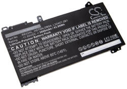 VHBW Notebook akkumulátor HP HSTNN-OB1C, HSTNN-DB9A, HSTNN-0B1C - 3800 mAh 11, 55 V Li-polymer (888201802)