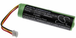 VHBW MP3-lejátszó elem a Tascam BP-L1C-22, E01587110A készülékhez - 2600 mAh 3, 7 V Li-Ion (888200545)