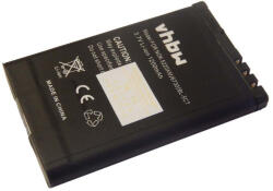 VHBW Mobiltelefon akkumulátor Nokia BL-5CT - 1200 mAh 3, 7 V Li-Ion (800107029)
