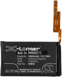 VHBW Mobiltelefon akkumulátor Motorola NM50, SB18D44719-hez - 2600 mAh 3, 89 V Li-polimer (889002173)