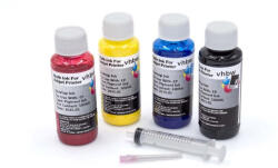 VHBW 4x Tinta, Többszínű, XP-600 Epson Expression Premium, 100 ml (800109163)