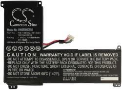 VHBW Notebook akkumulátor Lenovo 5B10M53638, NE116BW2, 813004 - 4100 mAh 7, 6 V Li-polymer (889000858)