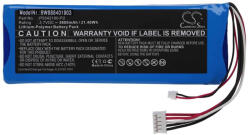 VHBW Akkumulátor JBL P5542100-P2 JBL hangszórót - Li-polimer 5800 mAh (888401903)