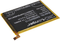 VHBW Mobiltelefon akkumulátor a ZTE Li3931T44P8h806139-hez - 3100 mAh 3, 85 V Li-polimer - Okostelefon akkumulátor (888402110)