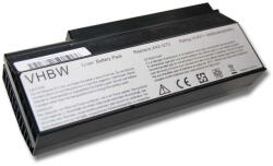 VHBW Notebook akkumulátor Asus 07G016DH1875, 70-NY81B1000Z - 4400 mAh 14, 8 V Li-Ion, fekete (800103540)