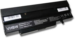 VHBW Notebook akkumulátor Fujitsu 3UR18650-2-T0169, 0.4U50T. 011 - 6600 mAh 11, 1 V Li-Ion, fekete (800102631)