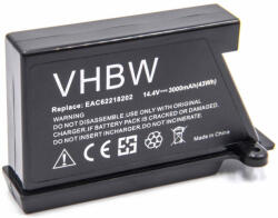 VHBW Akkumulátor LG BRL1, EAC60766102, EAC60766101, EAC60766103 készülékekhez - 3000 mAh, 14, 4 V, Li-Ion (800117103)