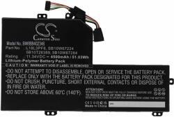 VHBW Notebook akkumulátor Lenovo L18L3PF6, 5B10W67284, 5B10T26389 - 4500 mAh 11, 34 V Li-polymer (888402346)