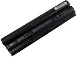 VHBW Notebook akkumulátor Dell 09K6P, 312-1241, 312-1239, 11HYV, 0F7W7V - 4400 mAh 11, 1 V Li-Ion, fekete (800112498)