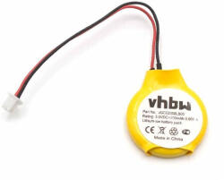 VHBW Számítógép BIOS akkumulátor JGC02000LB00 - 200 mAh 3 V Li-Ion (800110367)