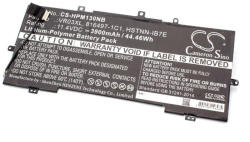 VHBW Notebook akkumulátor HP 816497-1C1, 816238-850, 816243-005 - 3900 mAh 11, 4 V Li-polimer, fekete (800115417)