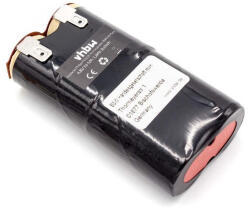 VHBW Akkumulátor Philips 422245945563 típushoz - 1800 mAh, 4, 8 V, NiMH (800106227)