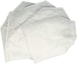 VHBW Vorwerk Kobold FP200, VVK200 Porszívótasak 5x - Microfleece (889001032)