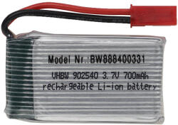 VHBW Modellkészítő eszköz akkumulátor - 700 mAh 3, 7 V Li-polimer, BEC (888400331)