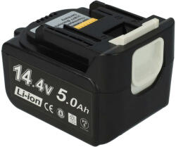 VHBW Elektromos kéziszerszámgép akkumulátor Makita BL1415, 194066-1, BL1415N, 194065-3 - 5000 mAh, 14, 4 V, Li-Ion akkumulátort (888402433)