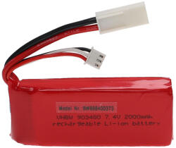 VHBW Modellkészítő eszköz akkumulátor - 2000 mAh 7, 4 V Li-polimer, EL-2P (888400373)