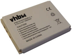 VHBW Mobiltelefon akkumulátor CipherLab BA-80S1A2, KB1B371200005 - 1200 mAh 3, 7 V Li-Ion (800107027)