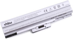 VHBW Notebook akkumulátor Sony VGP-BPS13, VGP-BPL21, VGP-BPL13 készülékekhez - 4400 mAh 11, 1 V Li-Ion, ezüst (800103698)