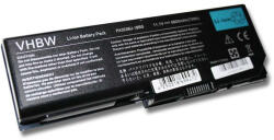 VHBW Notebook akkumulátor Toshiba PA3536U-1BRS, PA3537U-1BAS - 6600 mAh 11, 1 V Li-Ion, fekete (800101027)